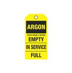 Cylinder Tags - Argon - Sign
